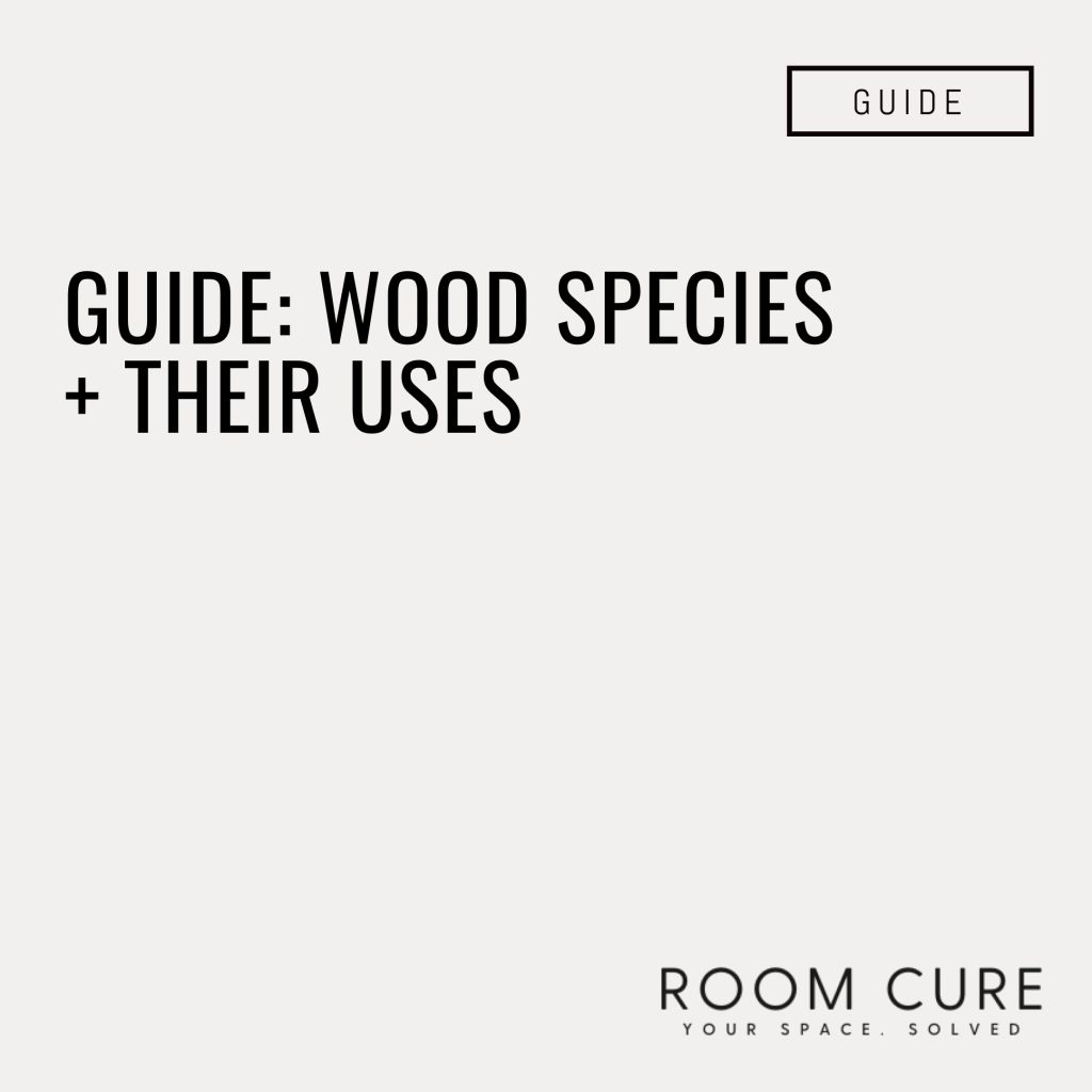 wood species and their uses